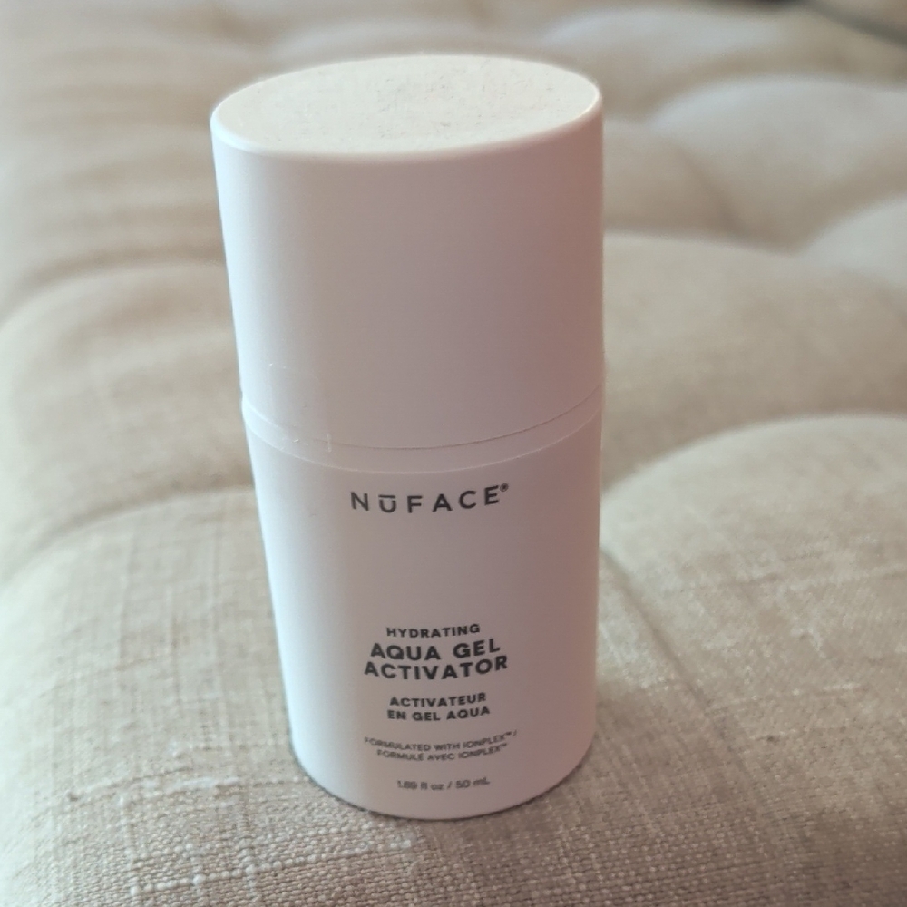 NEW NuFace Hydrating Aqua Gel Activator in White